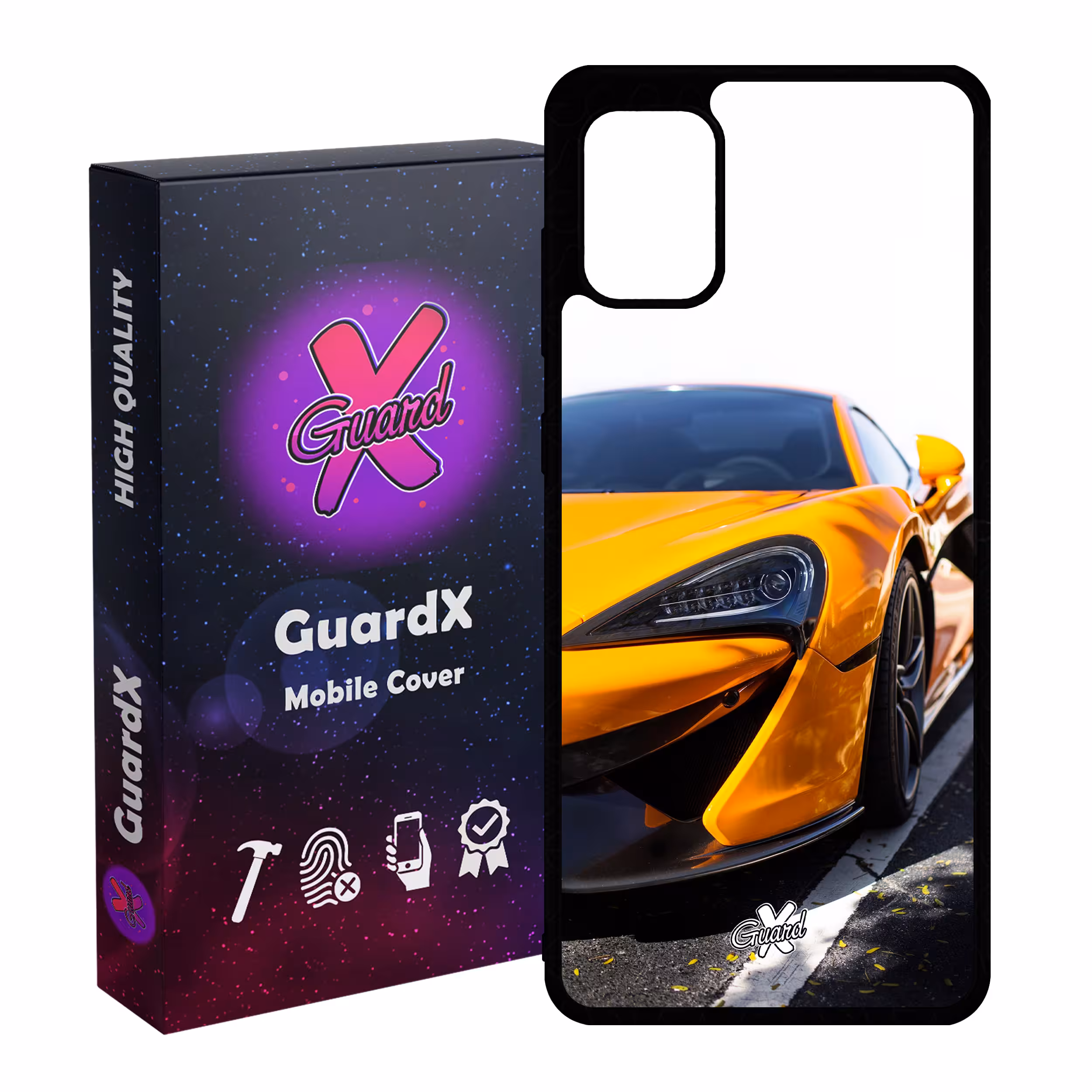 کاور گارد ایکس طرح خودرو مدل Glass10193 مناسب برای گوشی موبایل سامسونگ Galaxy A31