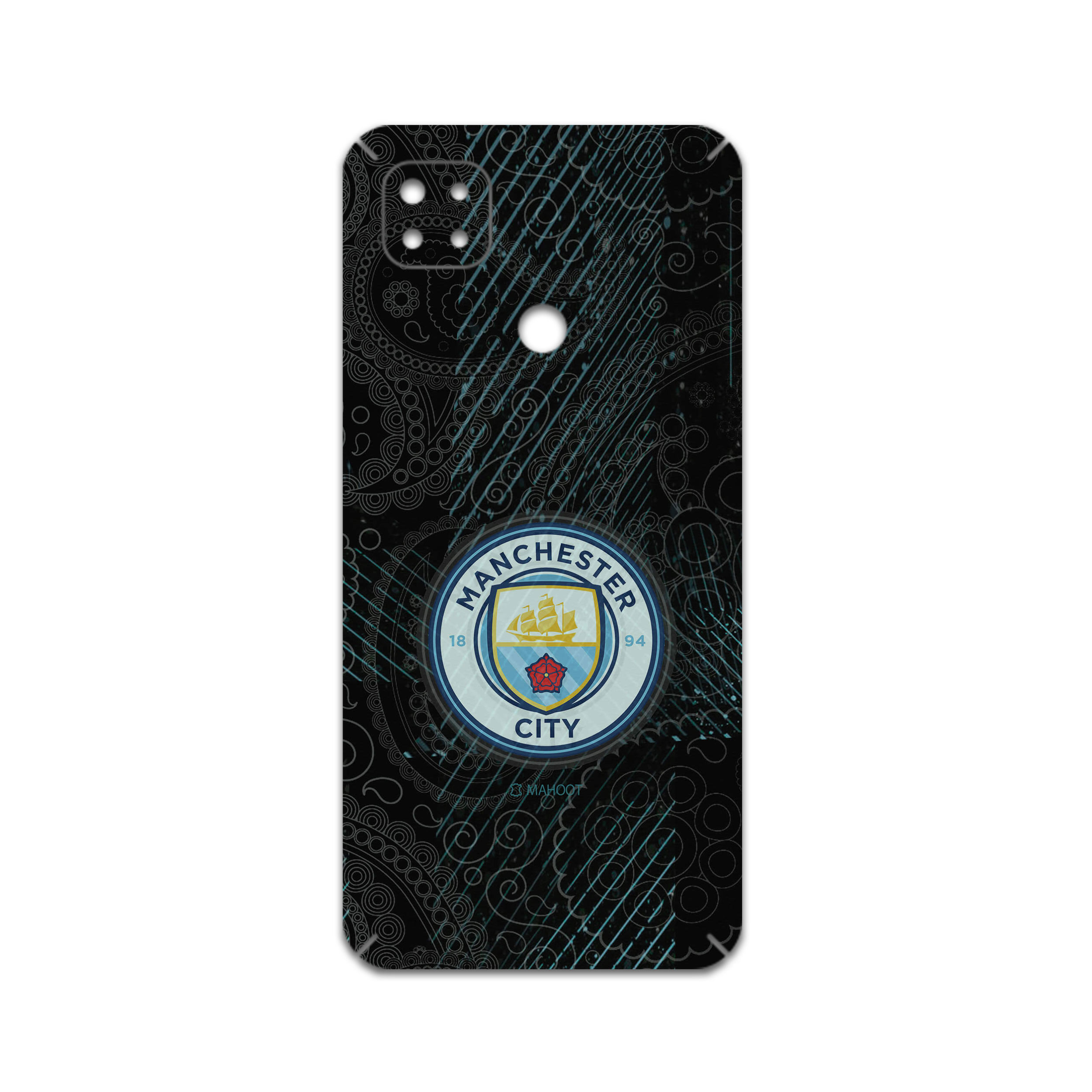 برچسب پوششی ماهوت مدل Manchester-City مناسب برای گوشی موبایل شیائومی Redmi 9C NFC