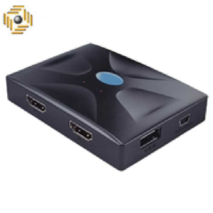 سوییچ HDMI KVM دو پورت دی نت