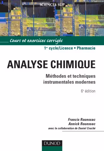 خرید و دانلود نسخه کامل کتاب Analyse chimique : Methodes et techniques instrumentales modernes