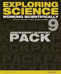 خرید و دانلود نسخه کامل کتاب Exploring Science: Working Scientifically Assessment Support Pack Year 9 (Exploring Science 4) - Pdf