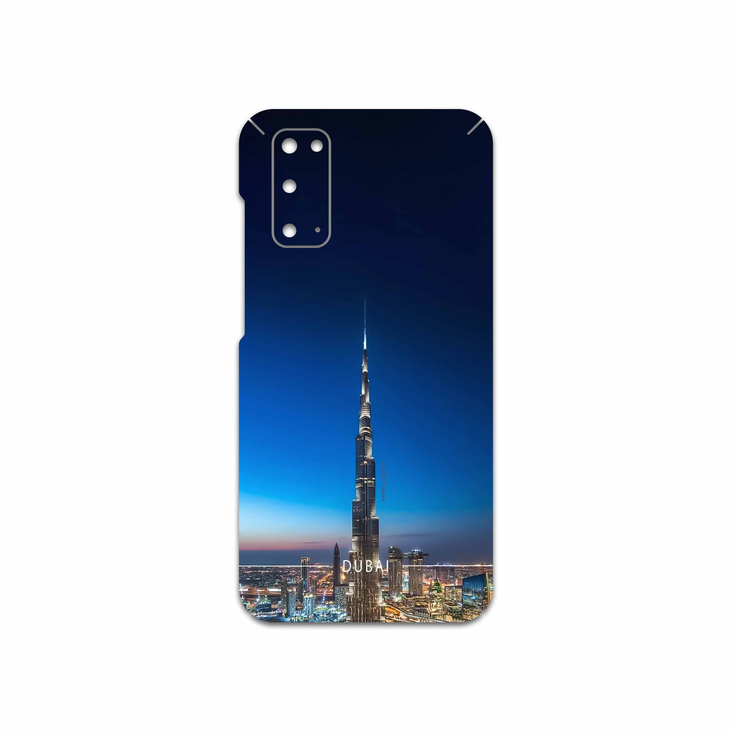 برچسب پوششی ماهوت مدل Dubai City مناسب برای گوشی موبایل سامسونگ Galaxy S20
