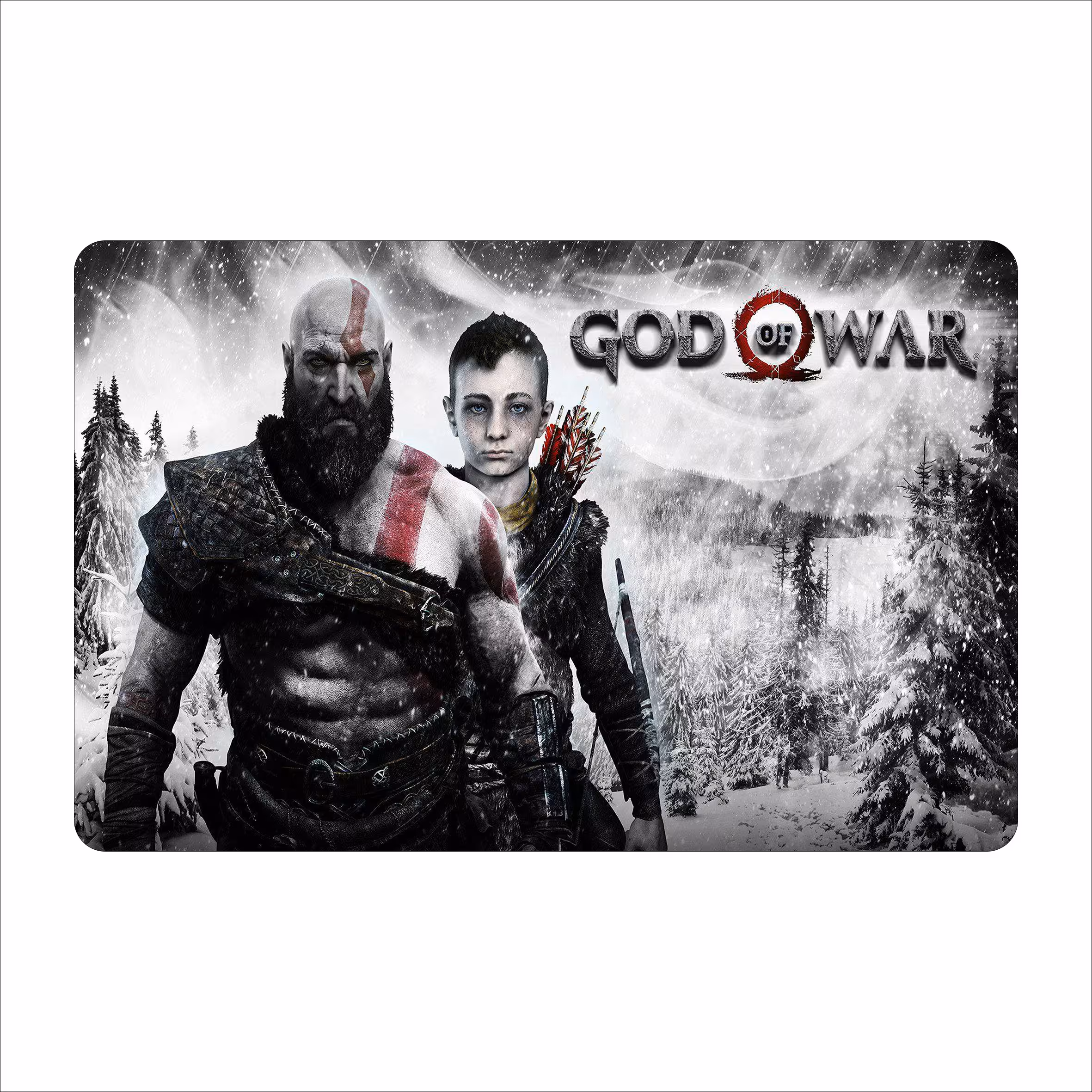 ماوس پد طرح god of war مدل mpb723