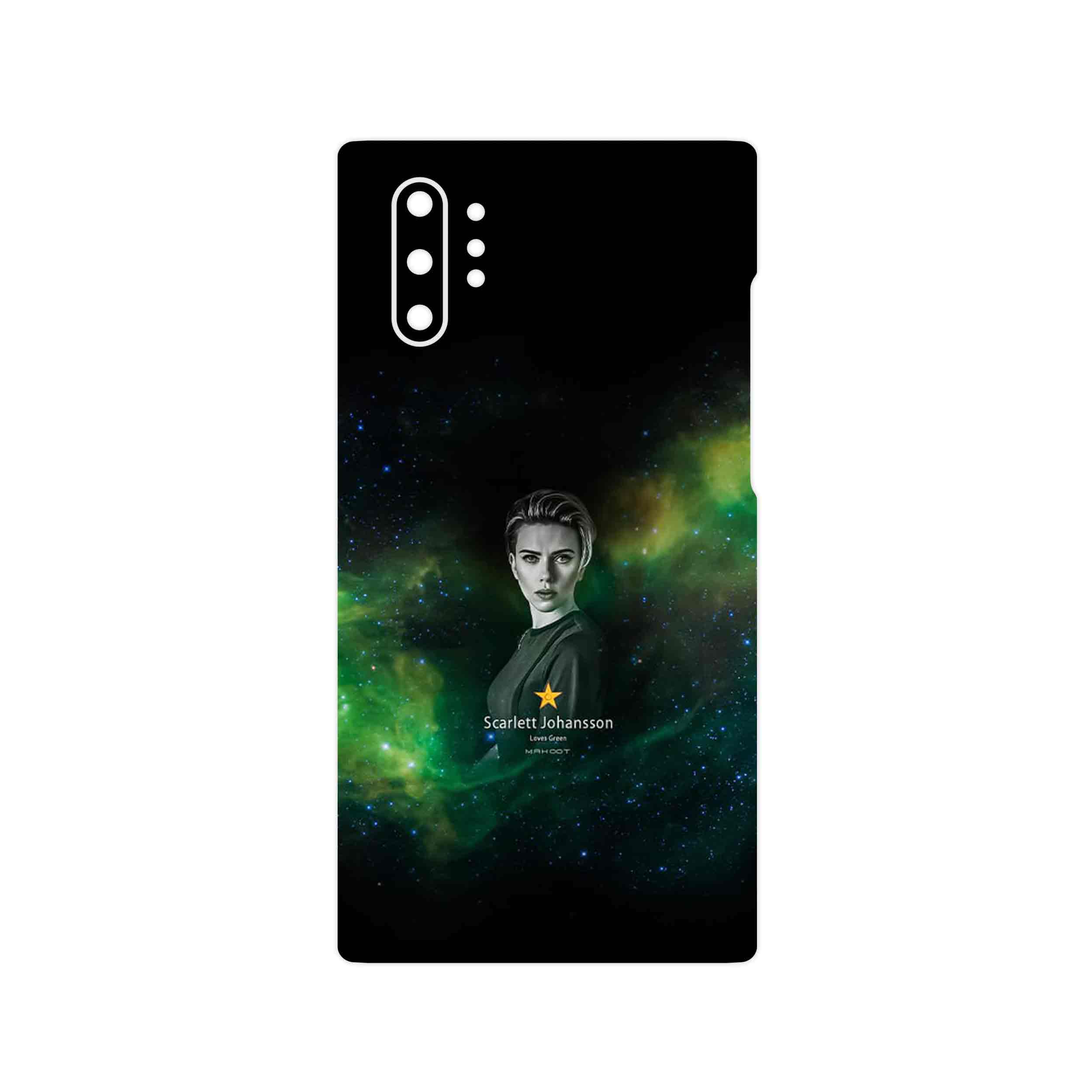 برچسب پوششی ماهوت مدل Scarlett Johansson مناسب برای گوشی موبایل سامسونگ Galaxy Note 10 Plus
