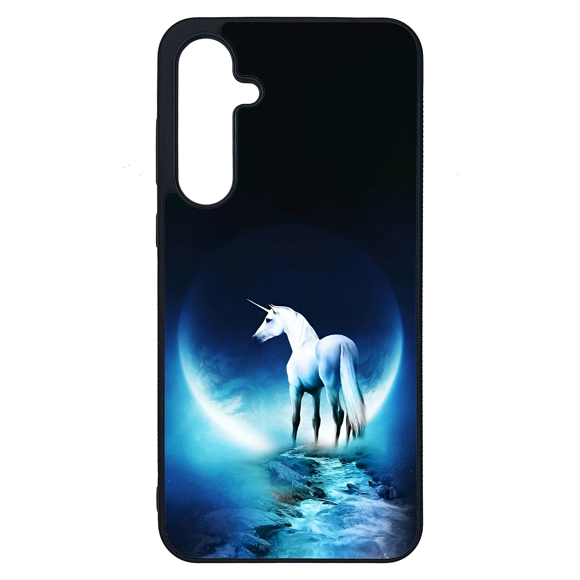 کاور طرح اسب شاخدار کد G-070 مناسب برای گوشی موبایل سامسونگ Galaxy A55 | دیجی قاب دونی
