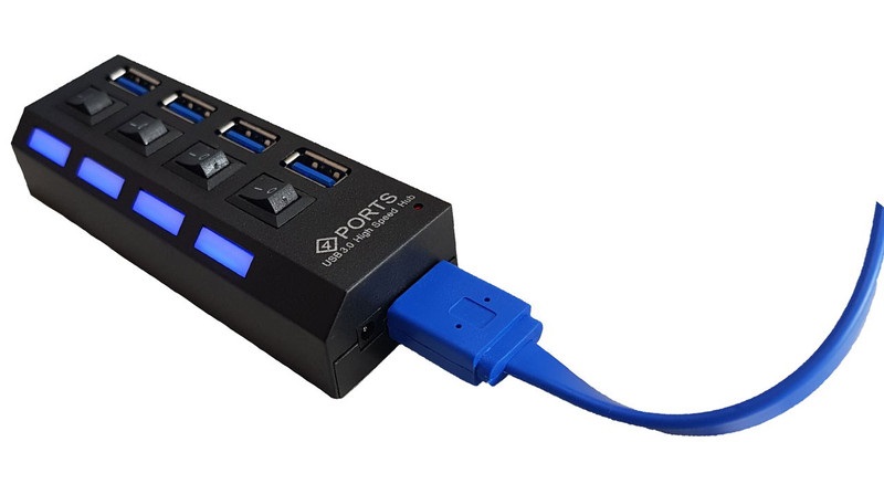 هاب 4 پورت USB 30 پورتز مدل RH 3 - دوسو آی تی