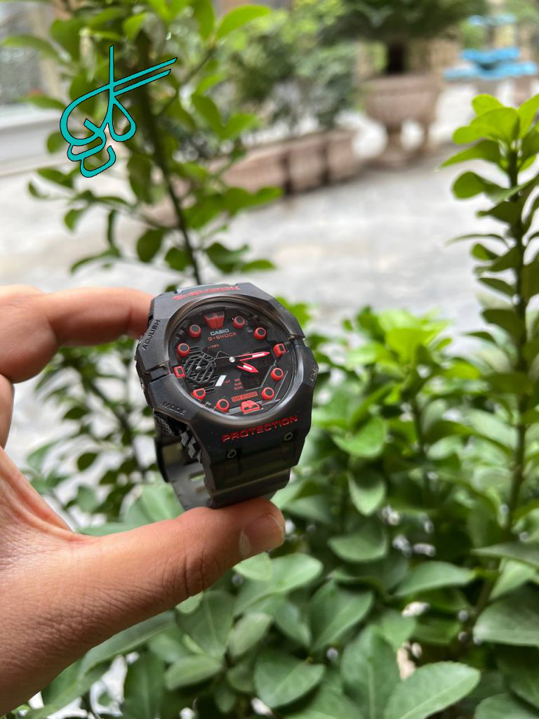 خرید ساعت جی شاک مشکی دو زمانه بسیار باکیفیت کد 1916795 - ردگل