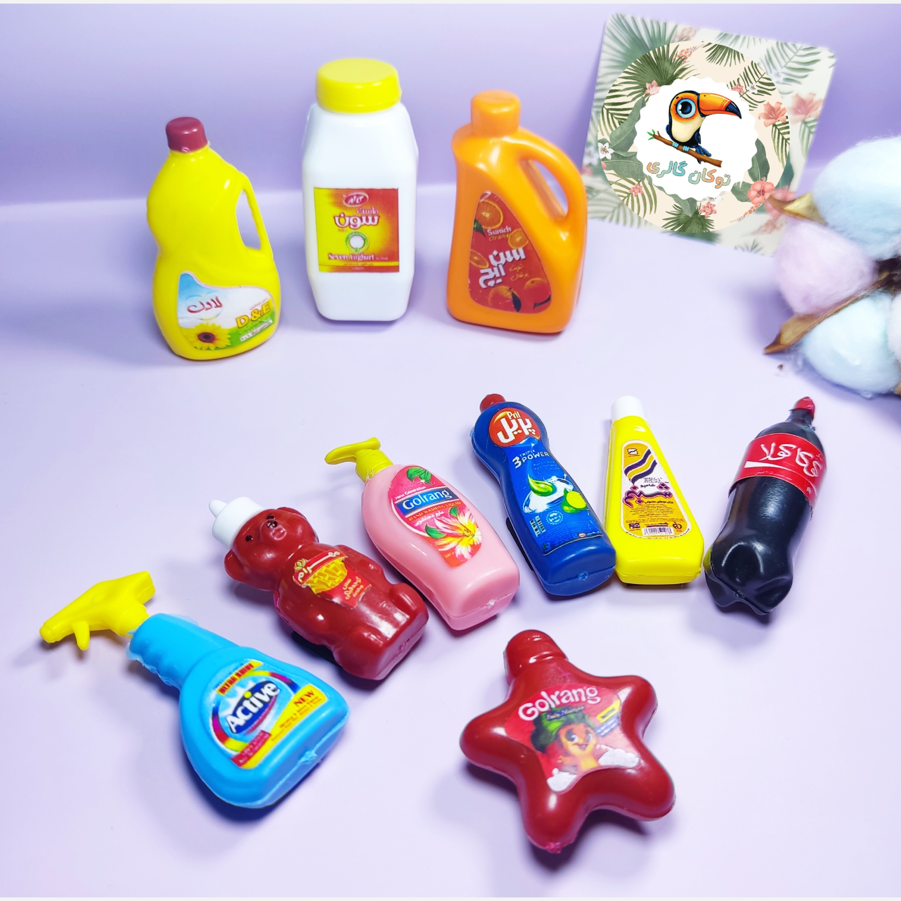 مگنت مینیاتوری های پلاستیکی 