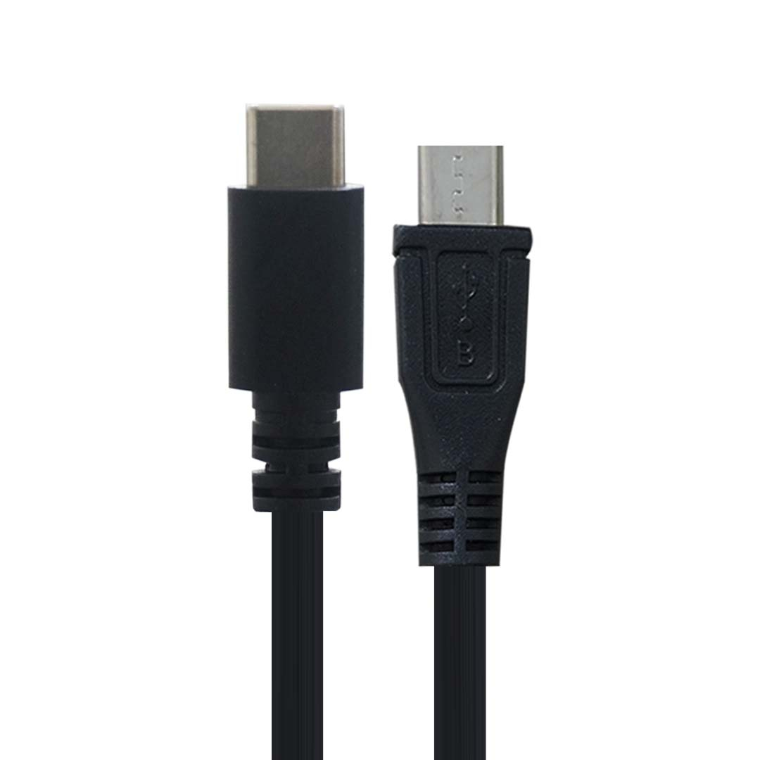 کابل تبدیل USB-C به microUSB کی نت مدل K-NET K-CUCM2M06 طول 0.6 متر