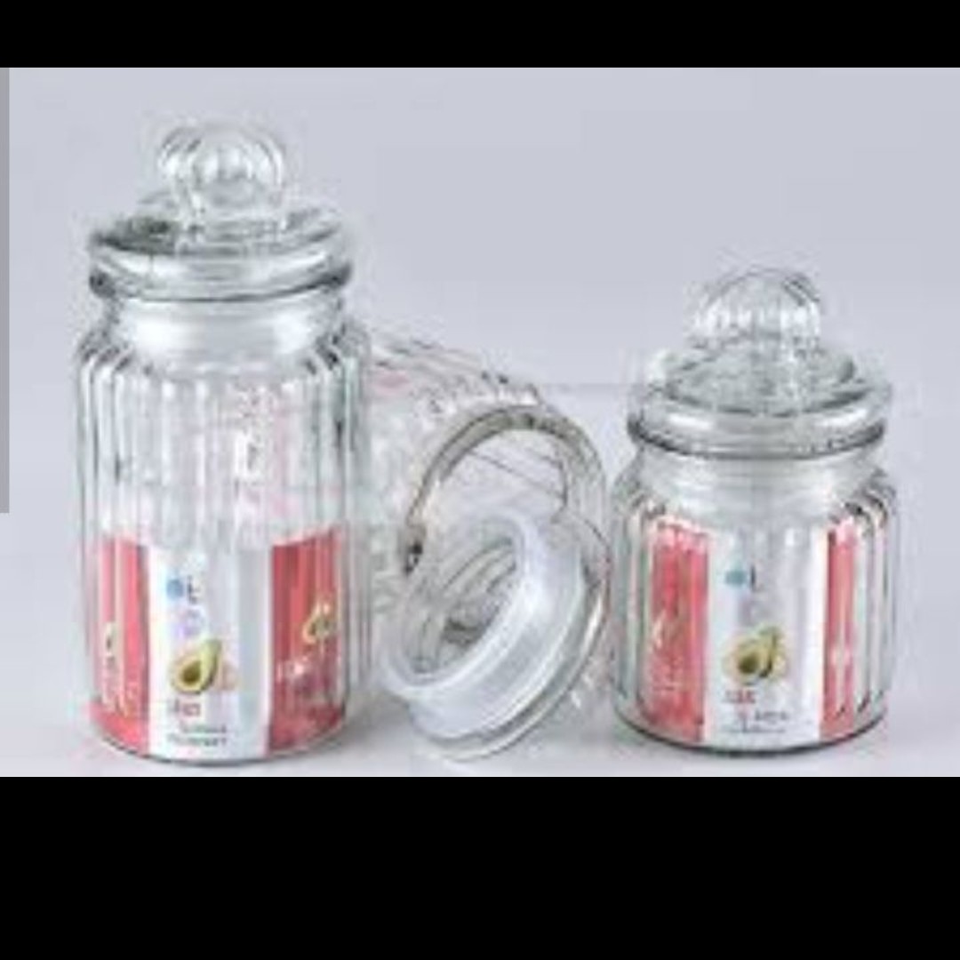 بانکه شیشه ای موجود در سه سایز قیمت هر عدد تکی