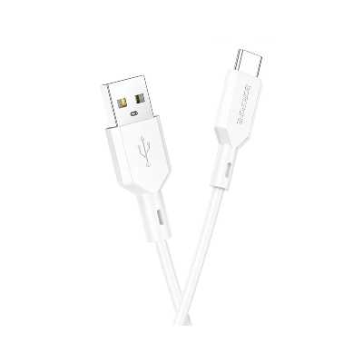 کابل تبدیل USB به USB-C بروفون مدل BX70 طول 1 متر
