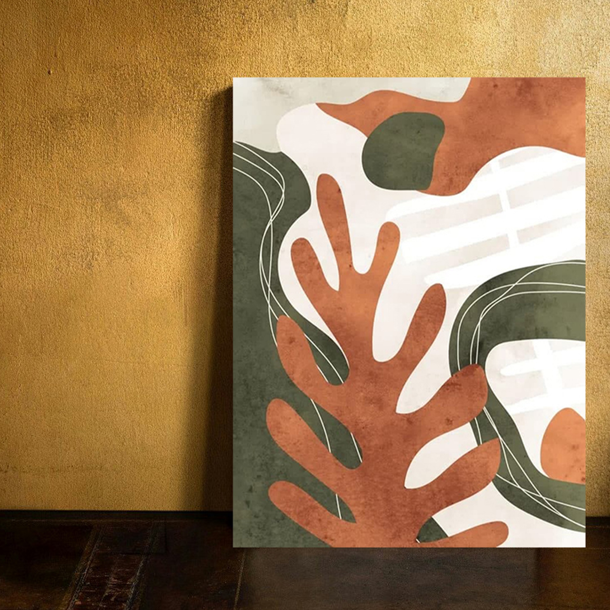 تابلو شاسی مدل گلاک سبک آبسترکت کد FA14