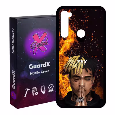 کاور گارد ایکس طرح Tentaction مدل Glass10366 مناسب برای گوشی موبایل شیائومی Redmi Note 8