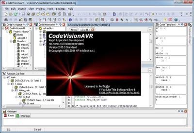 نرم افزار ویندوز CodeVision AVR 1.24.6   license (professional version)