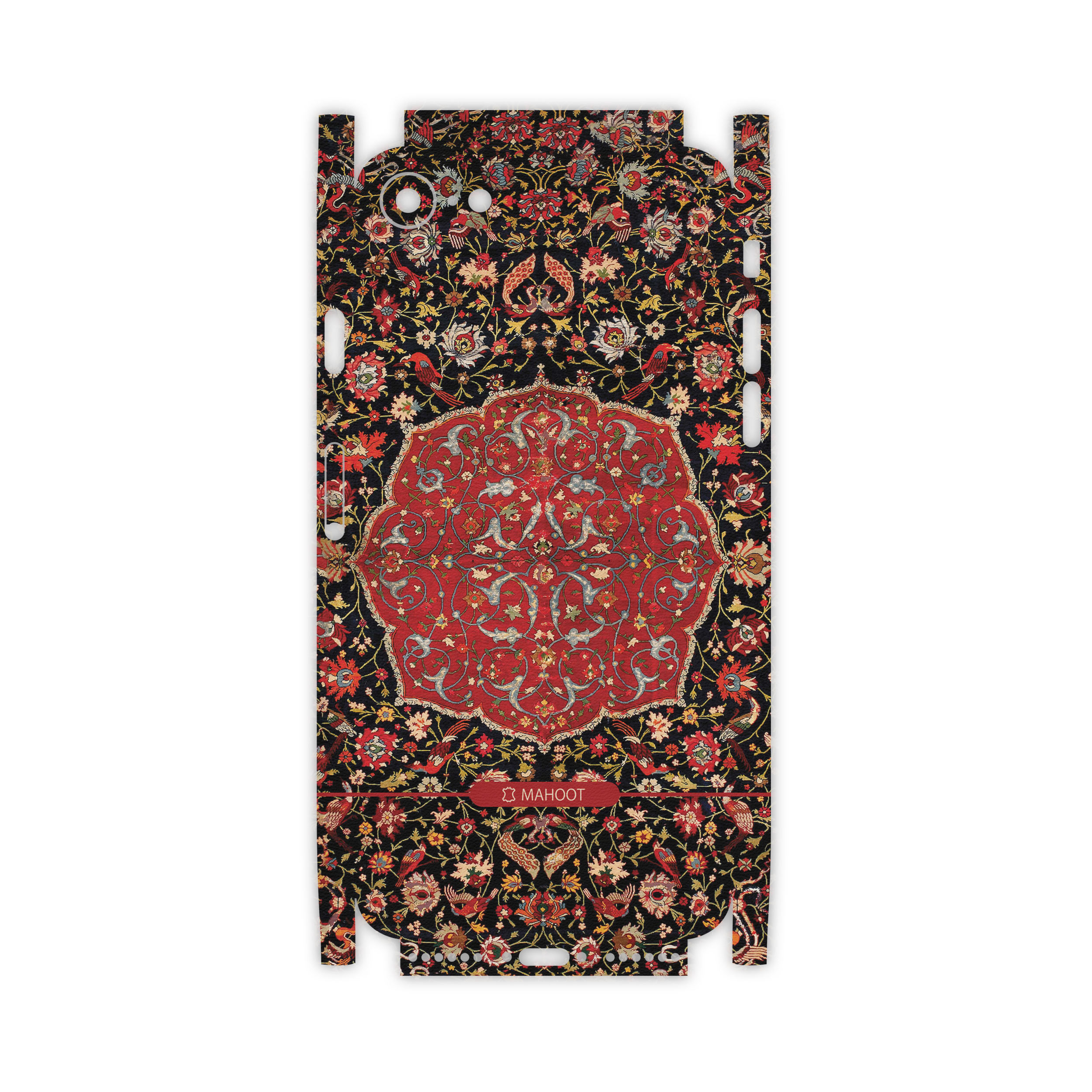 برچسب پوششی ماهوت مدل Persian-Carpet-Red-FullSkin مناسب برای گوشی موبایل اپل iPhone 8