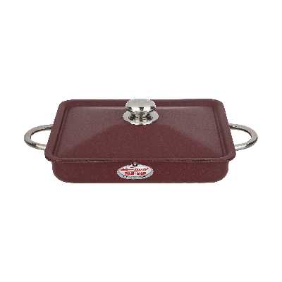 تابه پخت ماهی و مرغ زرساب مدل گرانیتا کد GT129D سایز 32