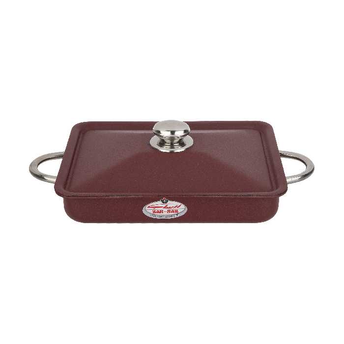 تابه پخت ماهی و مرغ زرساب مدل گرانیتا کد GT129D سایز 32