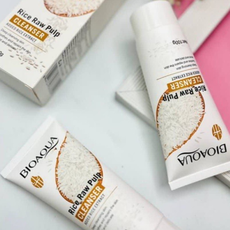 فوم شست وشویی صورت برنج بی آکوآ