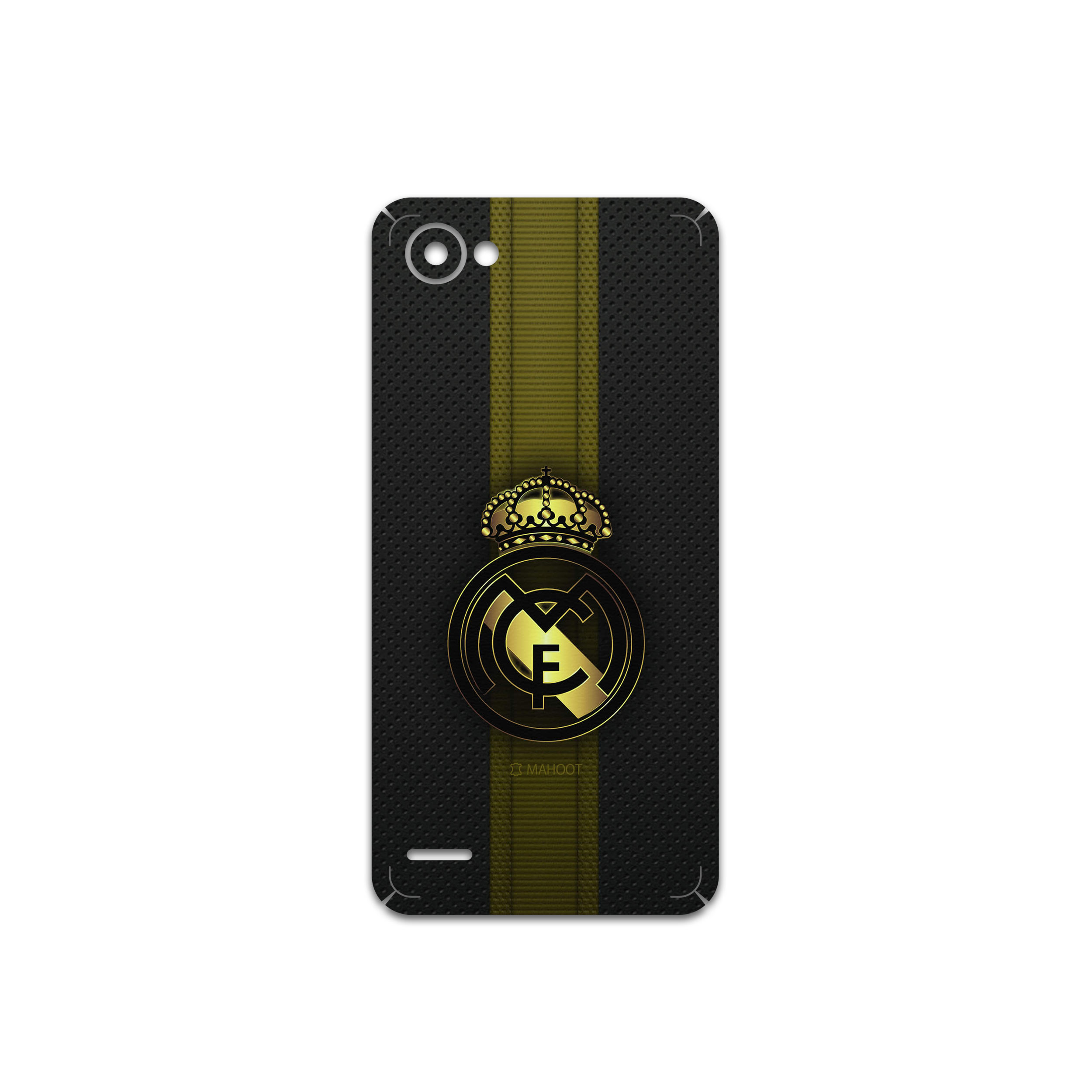 برچسب پوششی ماهوت مدل Real-Madrid-2 مناسب برای گوشی موبایل ال جی Q6
