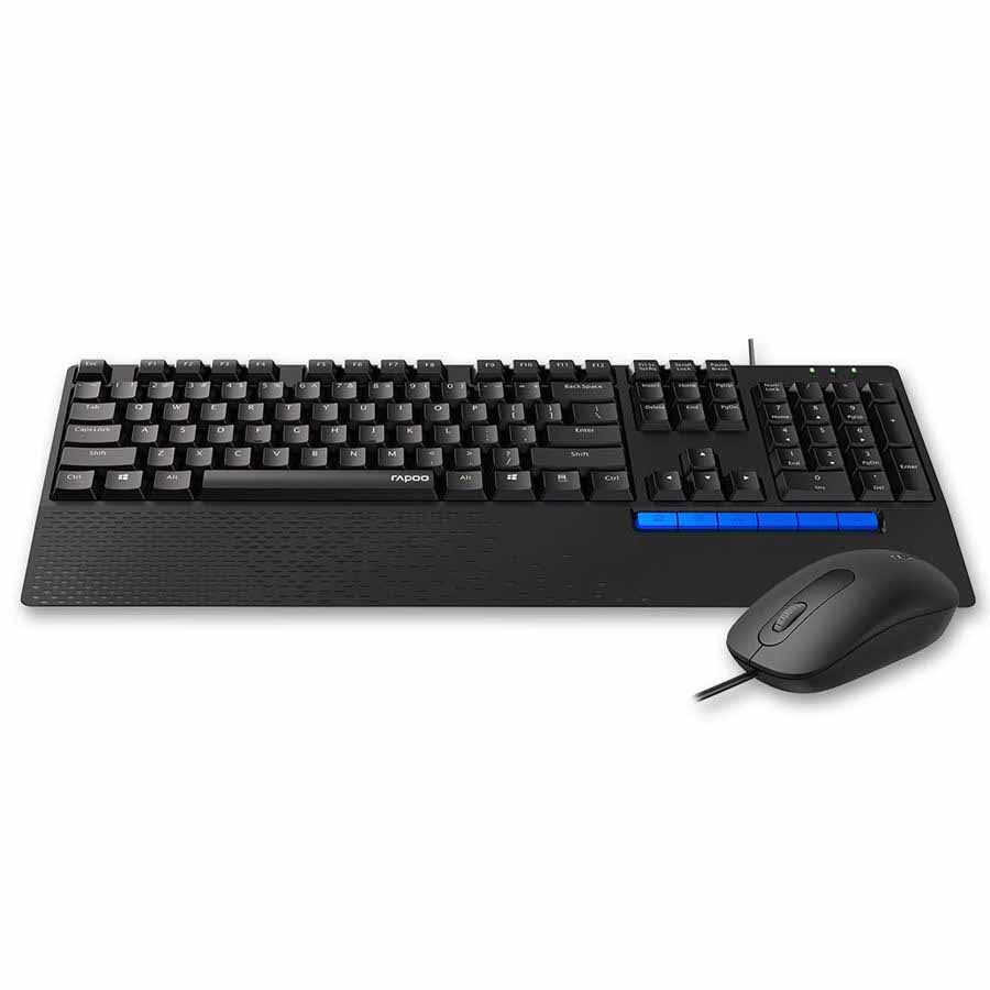 خرید کیبورد و ماوس رپو Keyboard Rapoo NX2000 با بهترین قیمت