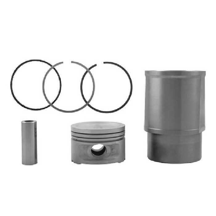 خرید مجموعه بوش و پیستون بهینه با گژن پین و اورینگ پژو پارس MBP XU7 | اتوموبی