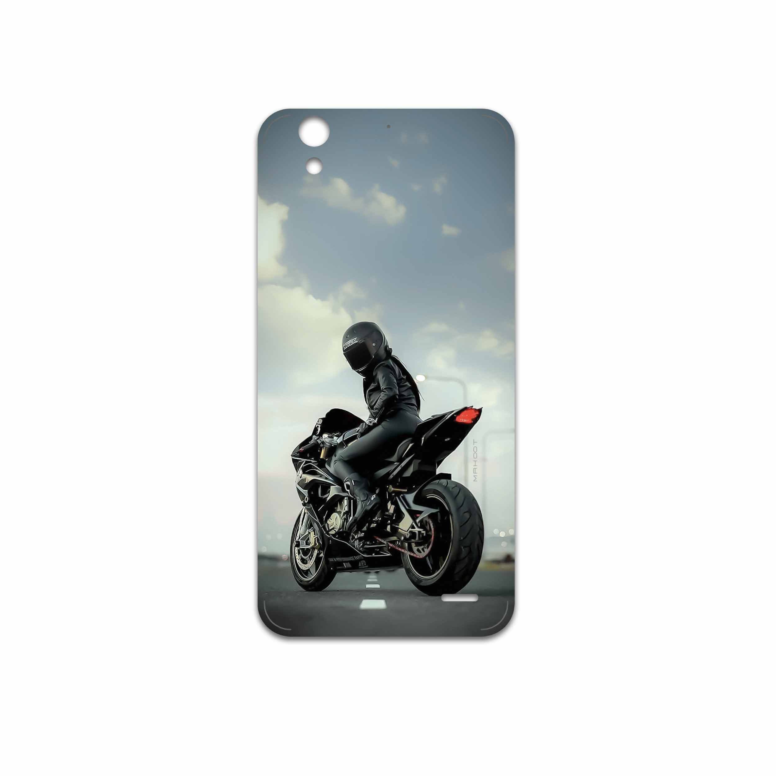 برچسب پوششی ماهوت مدل Motorcycling مناسب برای گوشی موبایل هوآوی Ascend G630