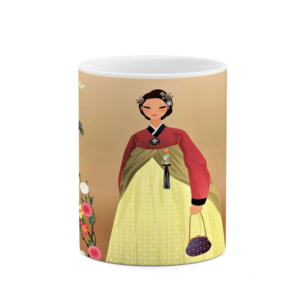 ماگ کاکتی طرح نقاشی مدل mgs13895