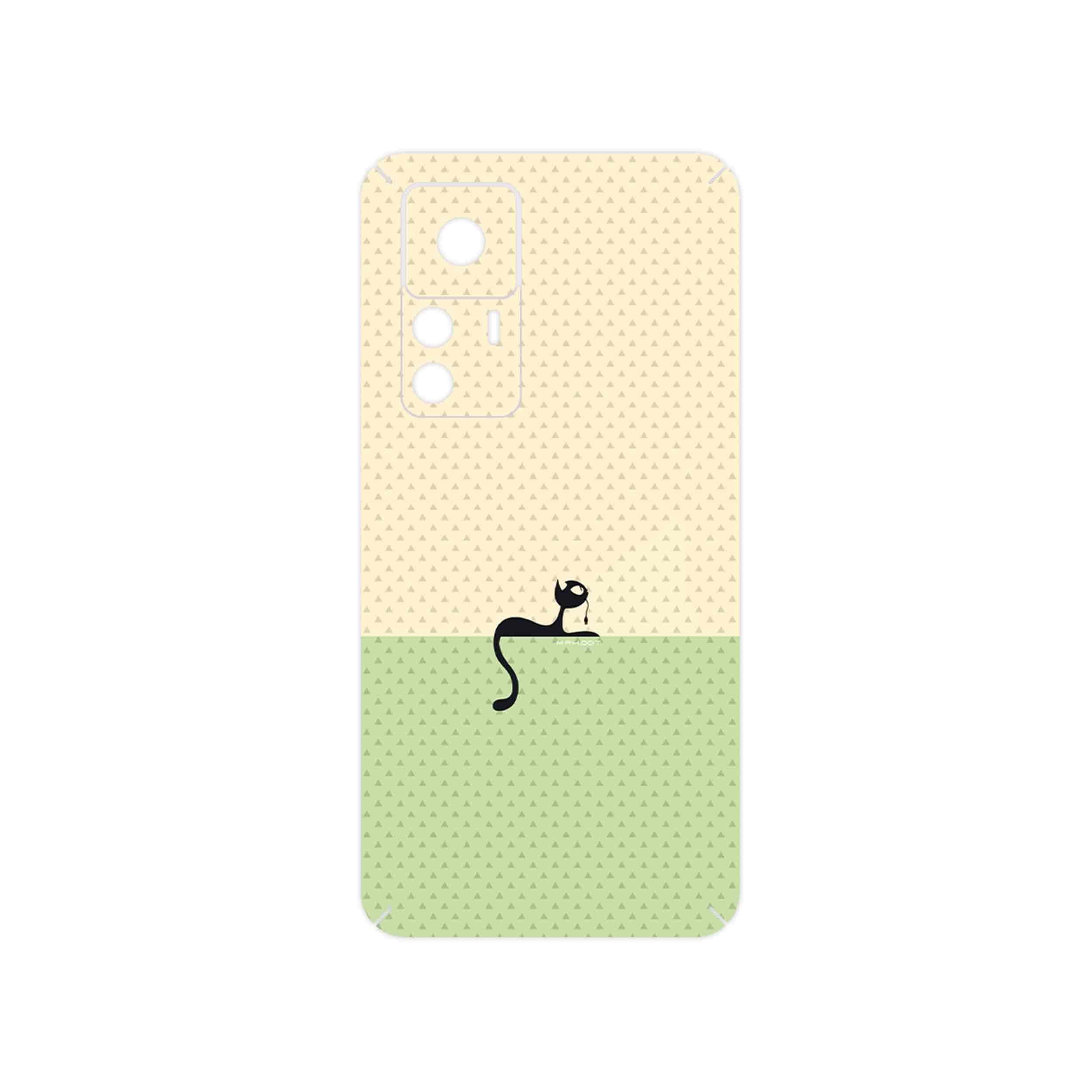 برچسب پوششی ماهوت مدل Minimal Internet Cat Icon مناسب برای گوشی موبایل شیائومی 12T Pro