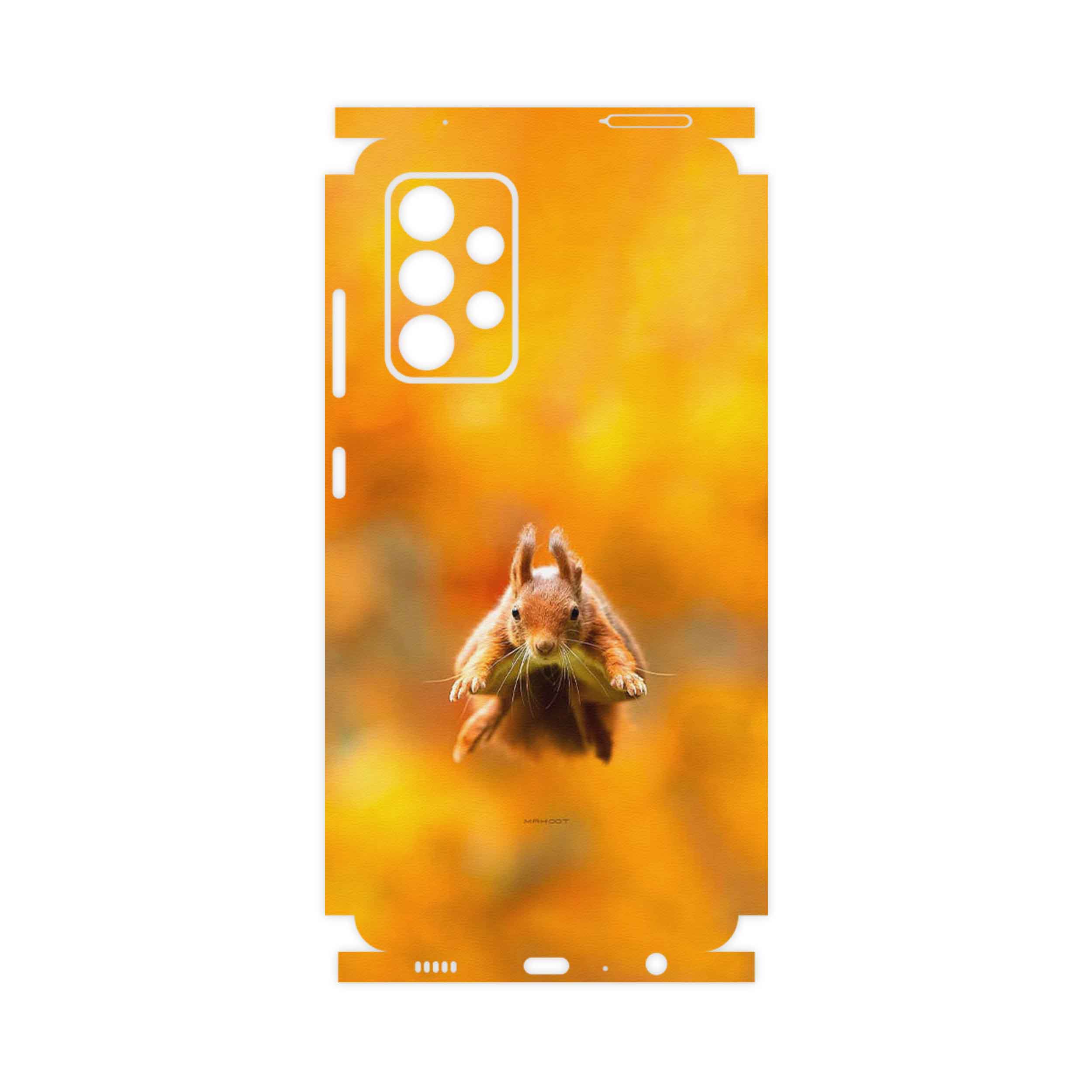 برچسب پوششی ماهوت مدل Squirrel-FullSkin مناسب برای گوشی موبایل سامسونگ Galaxy A52 5G