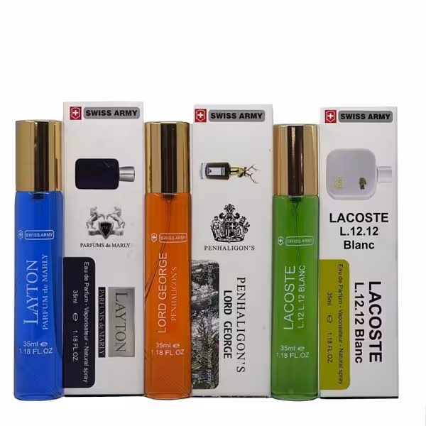 عطر جیبی مردانه سوئیس آرمی مدل s10 حجم 35 میلی لیتر مجموعه 3 عددی