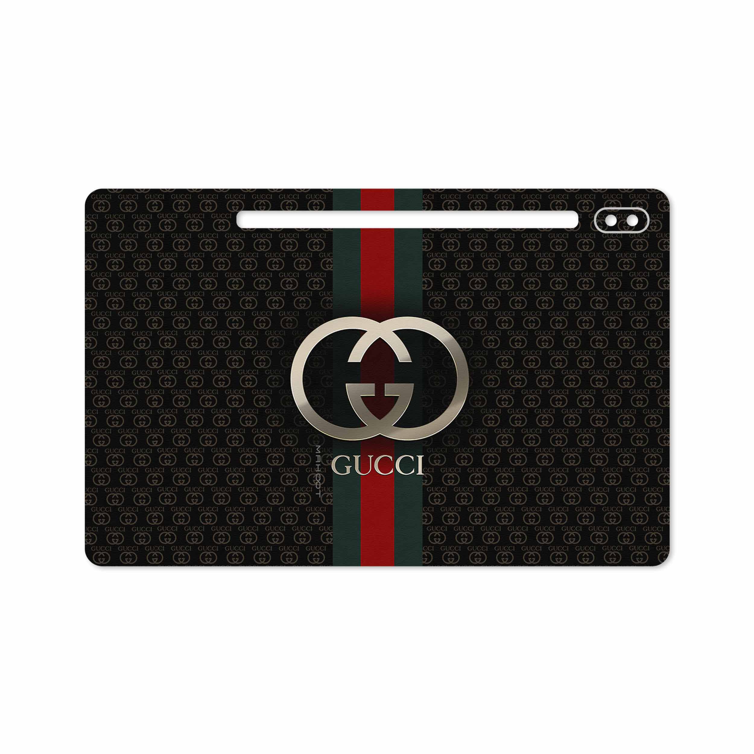 برچسب پوششی ماهوت مدل GUCCI-Logo مناسب برای تبلت سامسونگ Galaxy Tab S6 2019 SM-T865