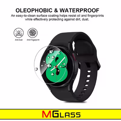 محافظ صفحه نمایش نانو ام گلس مدل NMG مناسب برای ساعت هوشمند سامسونگGALAXY  Watch 4 40mm بسته دو عددی