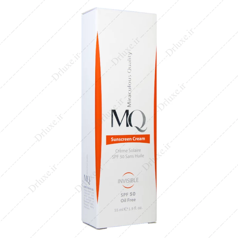 کرم ضد آفتاب SPF50 فاقد چربی بی رنگ ام کیو 55 میلی لیتر - دکتر لوکس