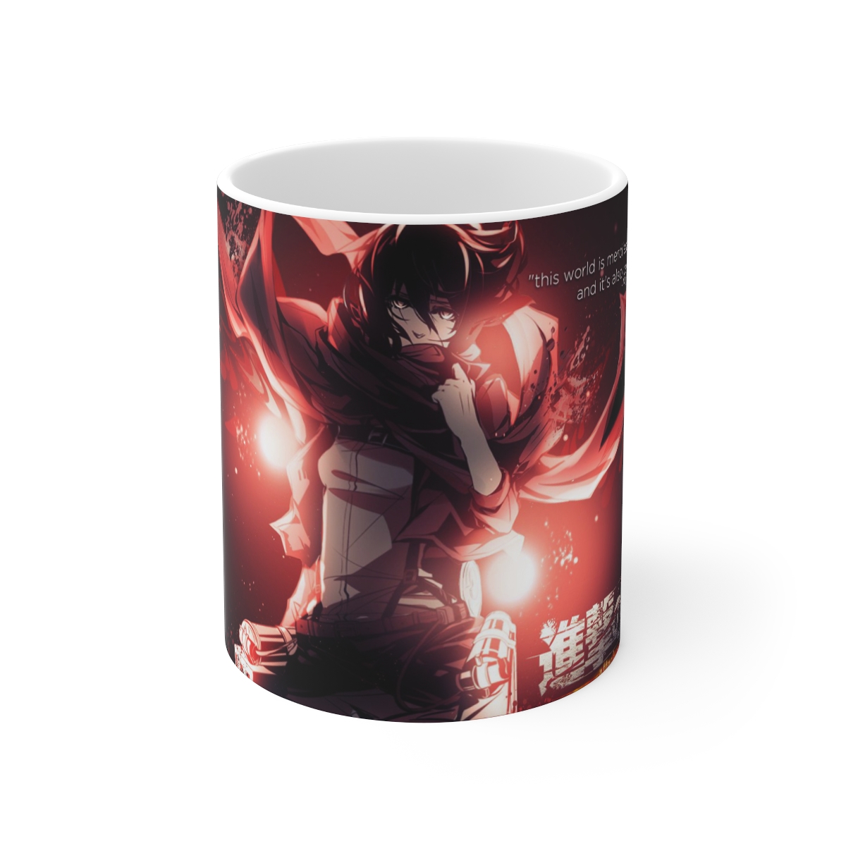 ماگ طرح انیمه Attack On Titan اتک آن تایتان A0020