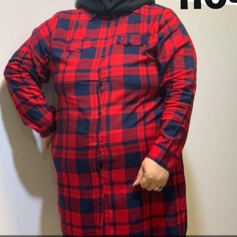 مانتو چهارخونه نخی از سایر L  تا M
