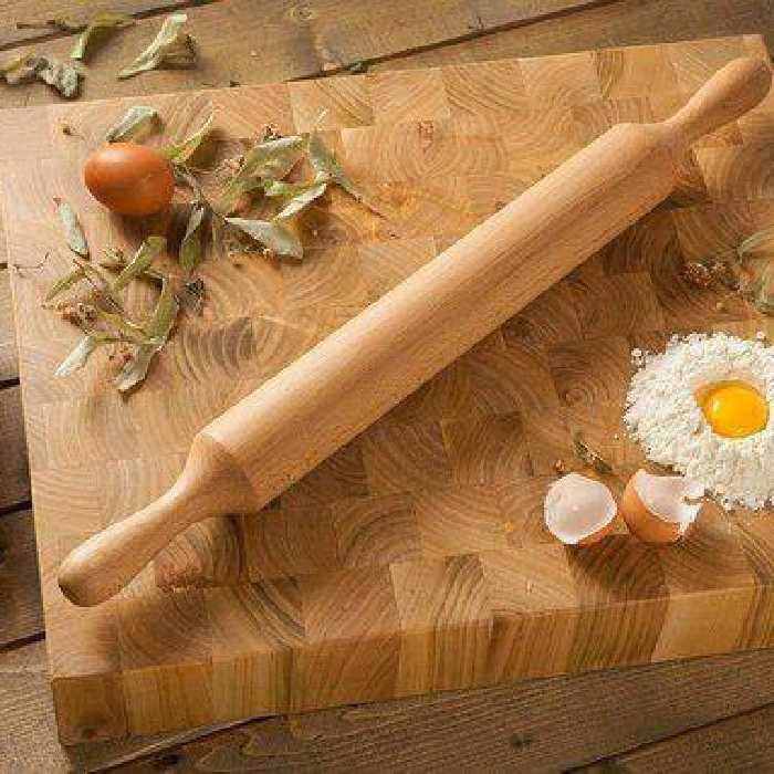 وردنه چوبی سایز بزرگ برای پخت نان و شیرینی و خمیر پیتزا و... 
جنس چوب بسیار با کیفیت و عالی 
مناسب برای نان و شیرینی و خ