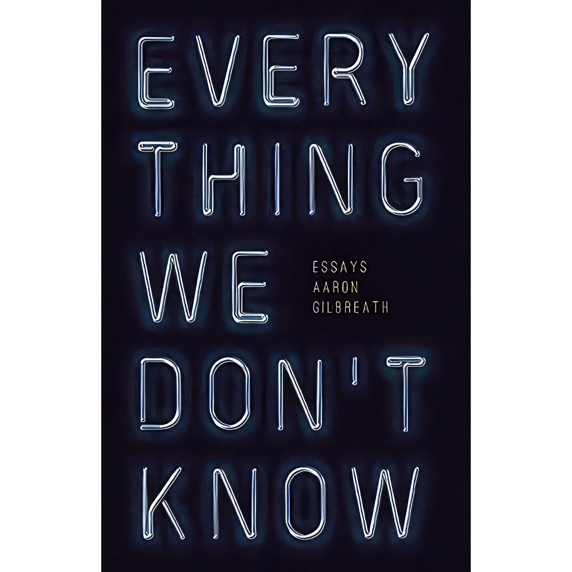 کتاب Everything We Dont Know اثر Aaron Gilbreath انتشارات Curbside Splendor Publishing