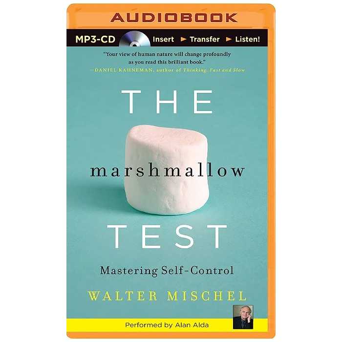 کتاب The  Marshmallow Test اثر Walter Mischel and Alan Alda انتشارات Brilliance