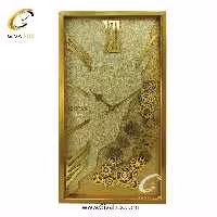 ساعت دیواری اورجینال آرتمیس آلیاژ فلزی طلایی| کد رفرنس 90006، مدل: 2035Gold