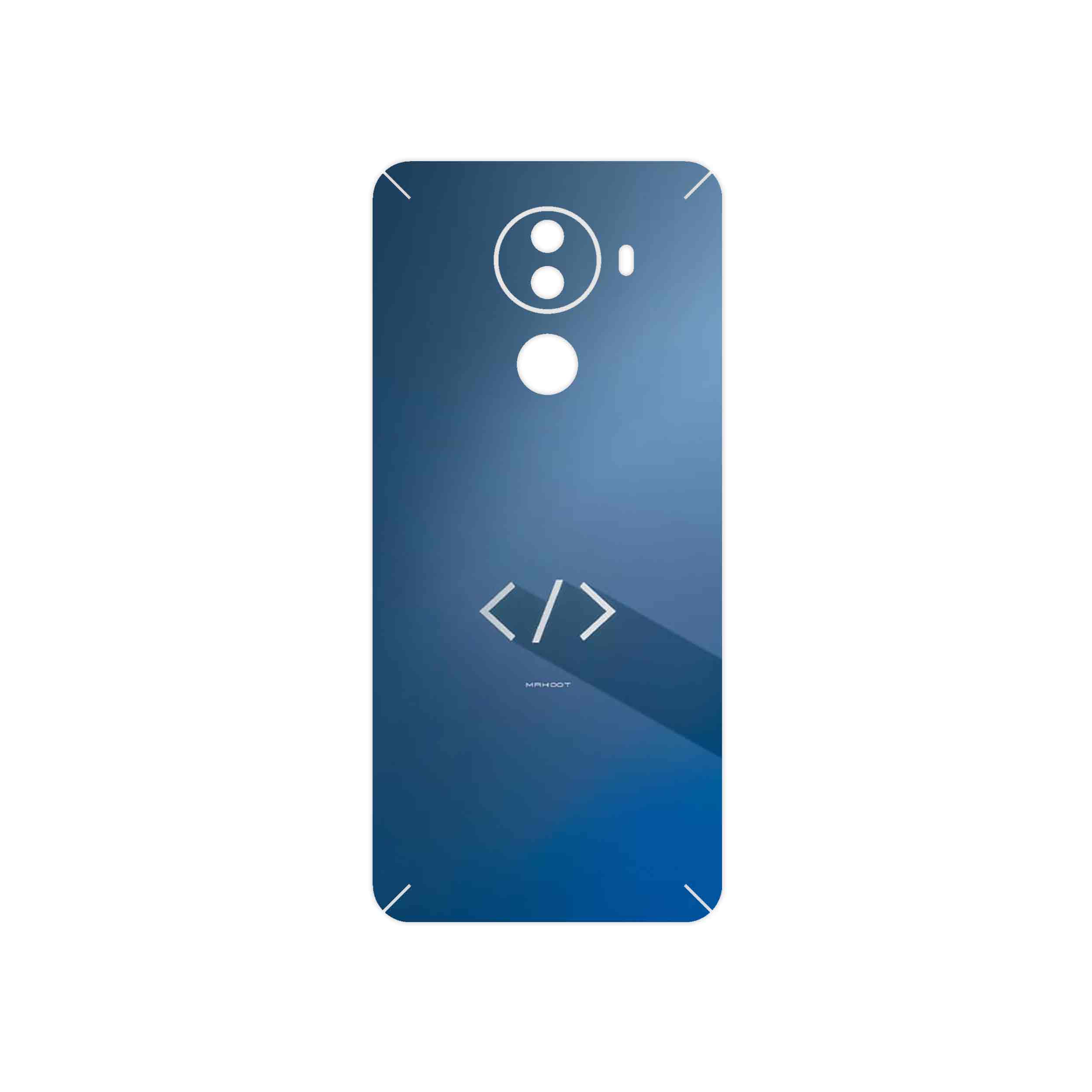 برچسب پوششی ماهوت مدل Minimal Coding icon مناسب برای گوشی موبایل جی ال ایکس M1