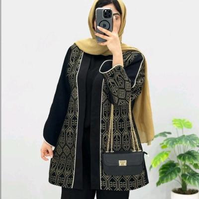 مانتو کتی زنانه پرشیا مدل مانتو کتی جنس پرشیا و سوزندوزی سنتی