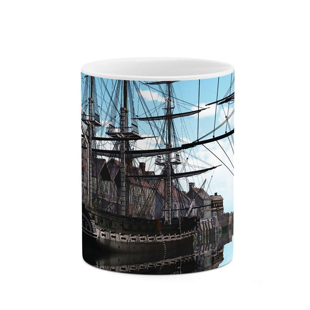 ماگ طرح کشتی مدل mgs10082