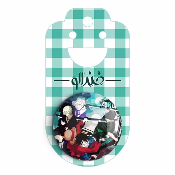 پیکسل خندالو مدل زورو و لوفی و سانجی انیمه وان پیس One Piece کد 17246