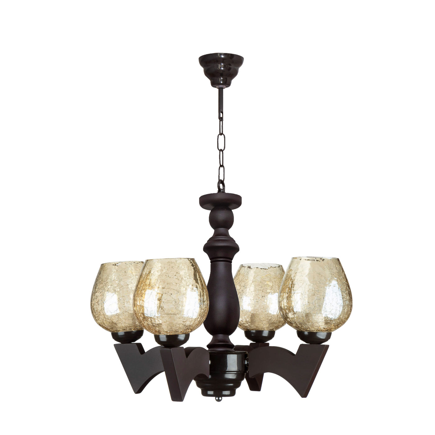 لوستر چهار شعله چشمه نور کد G669/4