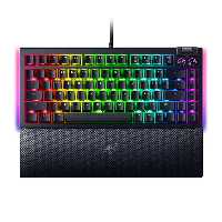 کیبورد باسیم گیمینگ مکانیکال ریزر مدل  BlackWidow V4 75% Orange Tactile Switch