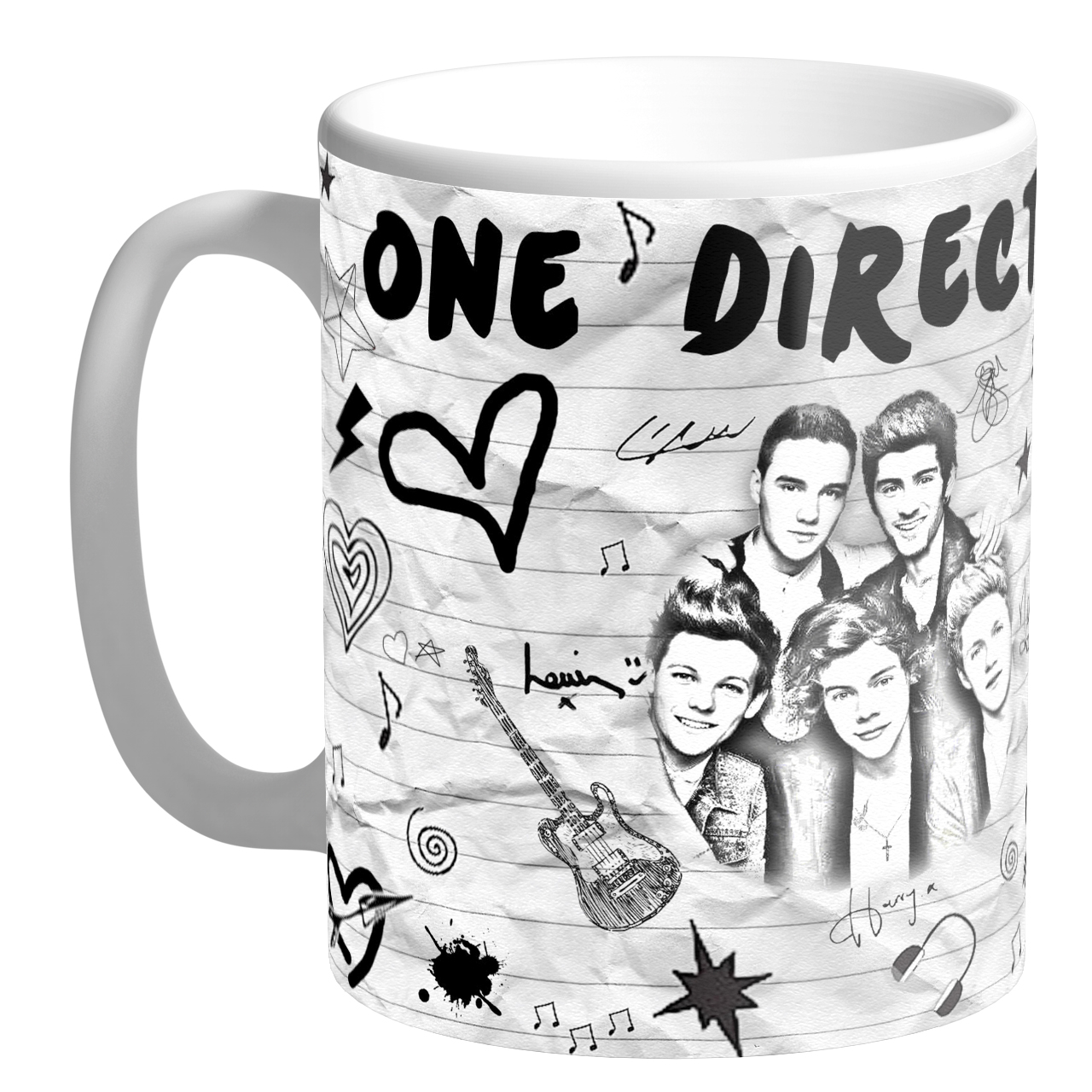 ماگ طرح وان دایرکشن کد AB 199