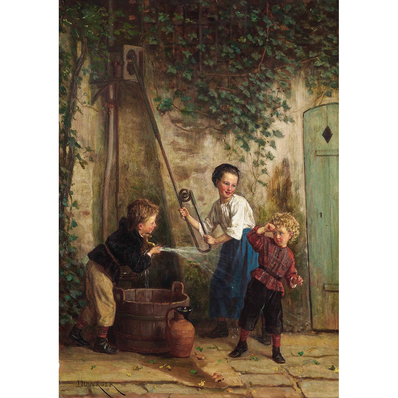 تابلو شاسی چاپ سی طرح امانوئل دوورگر کد 0134