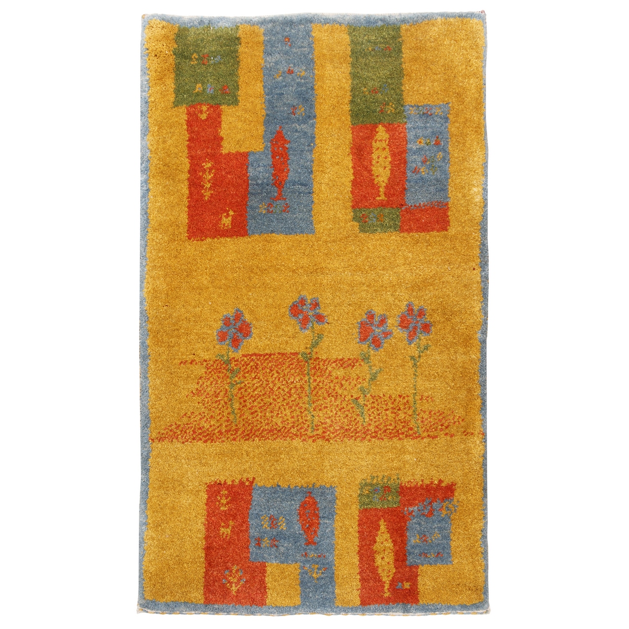 گبه دستباف یک متری سی پرشیا کد 152129