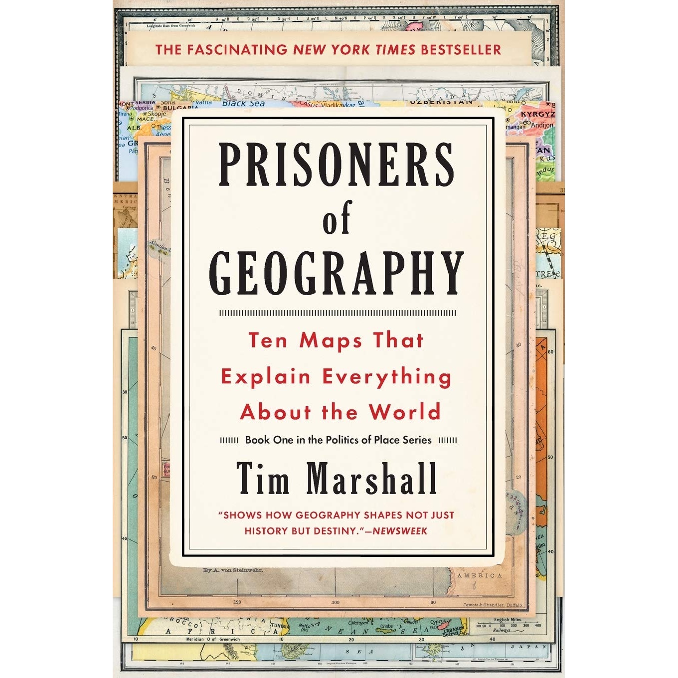 کتاب Prisoners of Geography اثر Tim Marshall انتشارات Simon &amp; Schuster, Inc