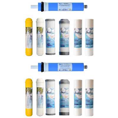 فیلتر دستگاه تصفیه آب آکوا پیورست مدل RO TS 1400 مجموعه 14 عددی